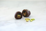 Chocolate Dipped Dates with Pistachio