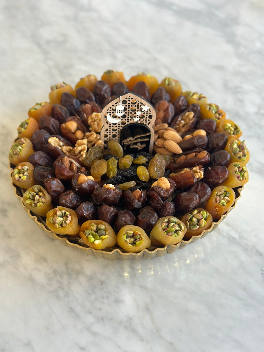 Circular Ramadan Platter