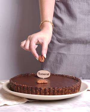 Salted Caramel Date Tart