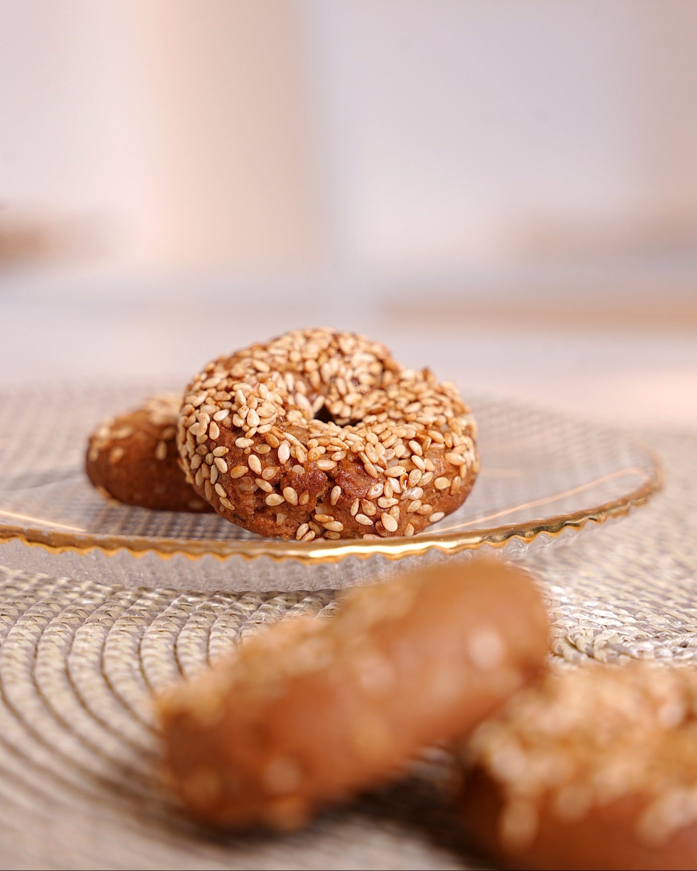 Tahina Molasses Cookie