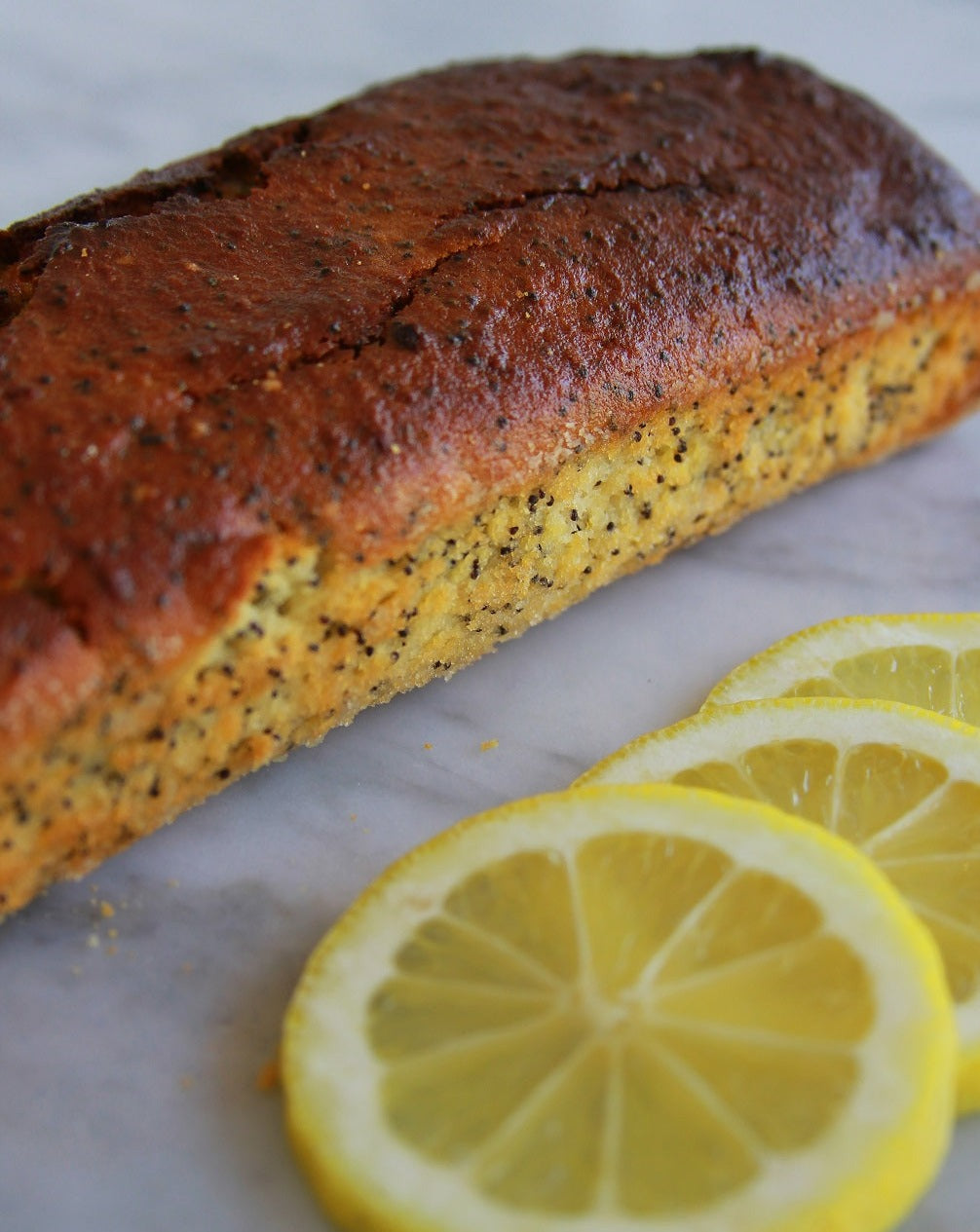 Lemon Poppy Seeds Date Cake (Gluten-Free)