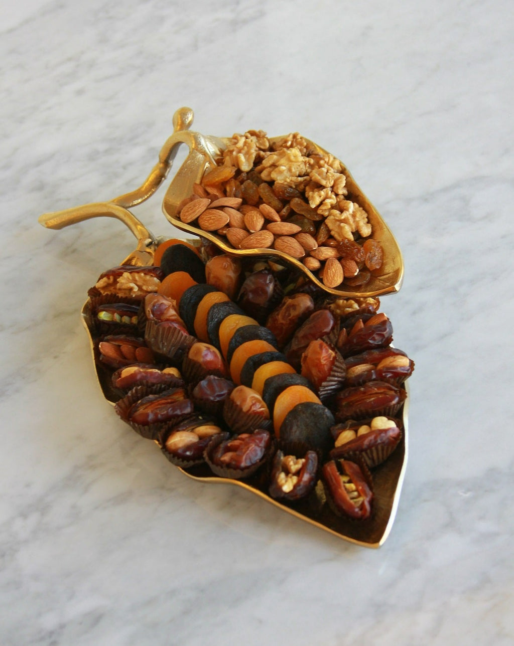 Double Leaf Ramadan Tray