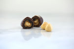 Chocolate Dipped Dates with Hazelnut