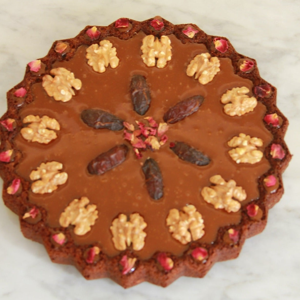 Caramel Date Cake